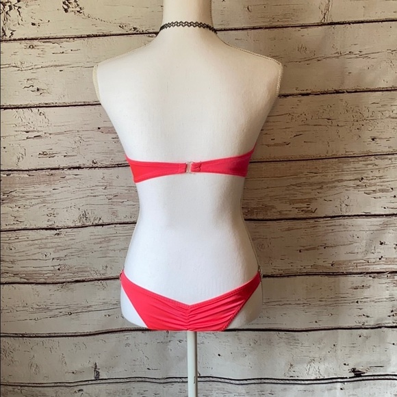 Small Pink Rhinestone Bikini EDM - Picture 4 of 12